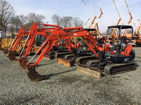 mini excavator for sale nc